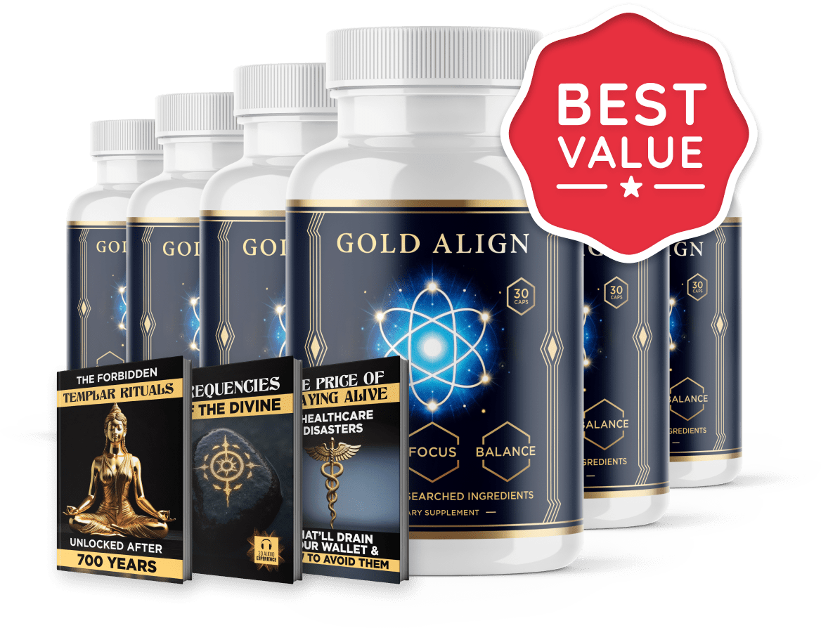 GoldAlign - 3 + 3 Bottles + 3 Free Ebooks